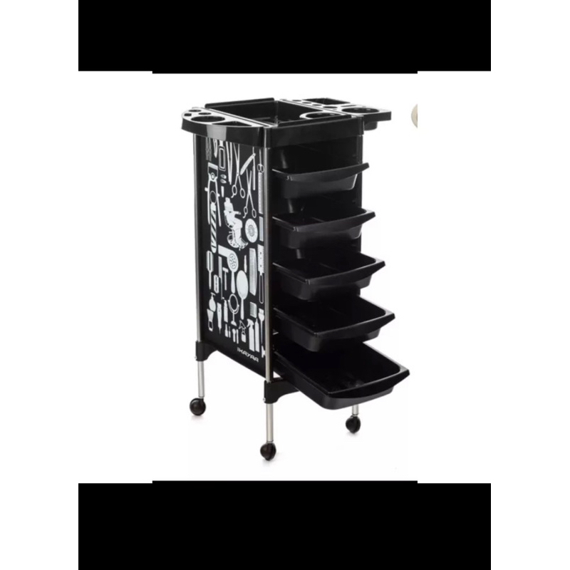 Xe Đẩy SaLon Tóc Chuyên Nghiệp 5 Tầng