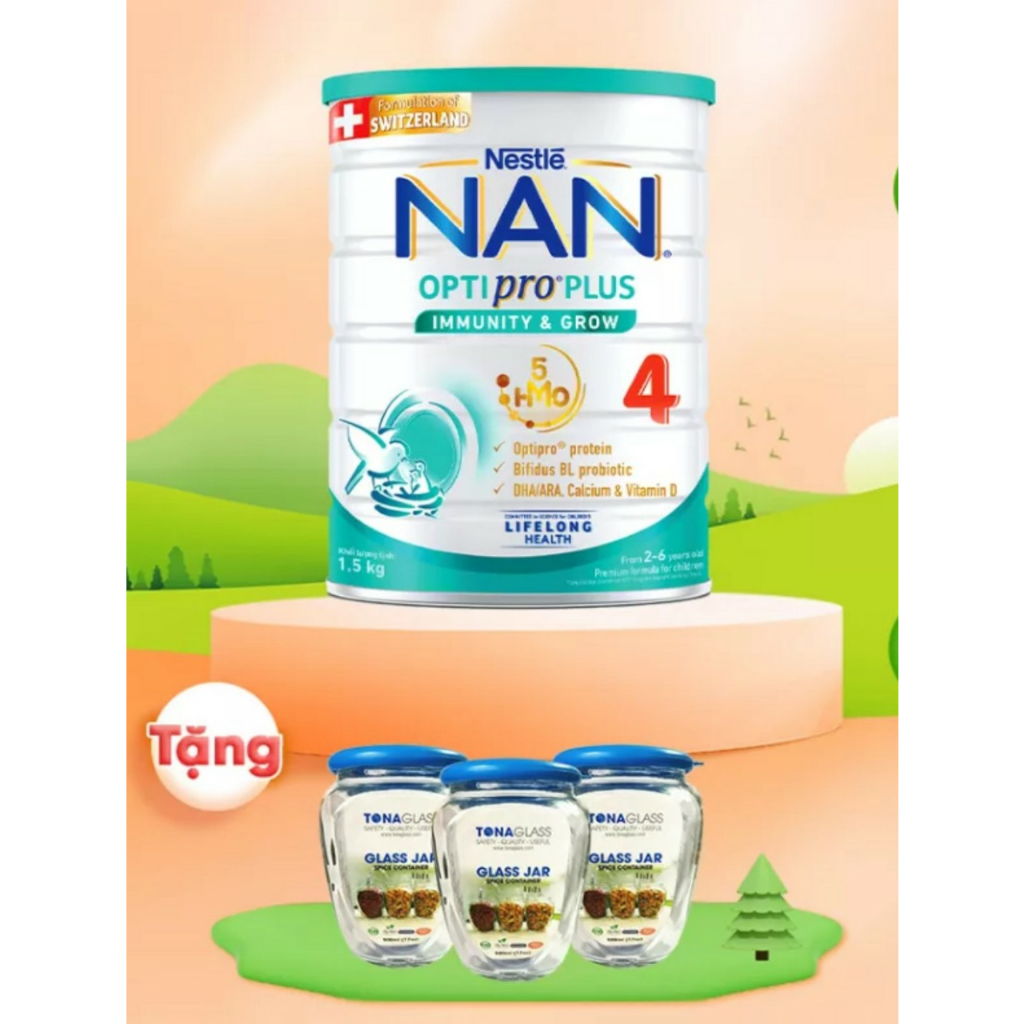 Date 2025 -  Sữa Bột Nestlé NAN Optipro Plus 4 (1.5kg)