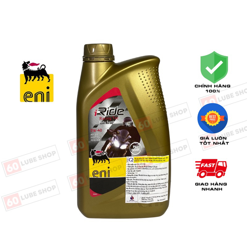 Nhớt Eni i-Ride Racing Tec 5W-40 1L