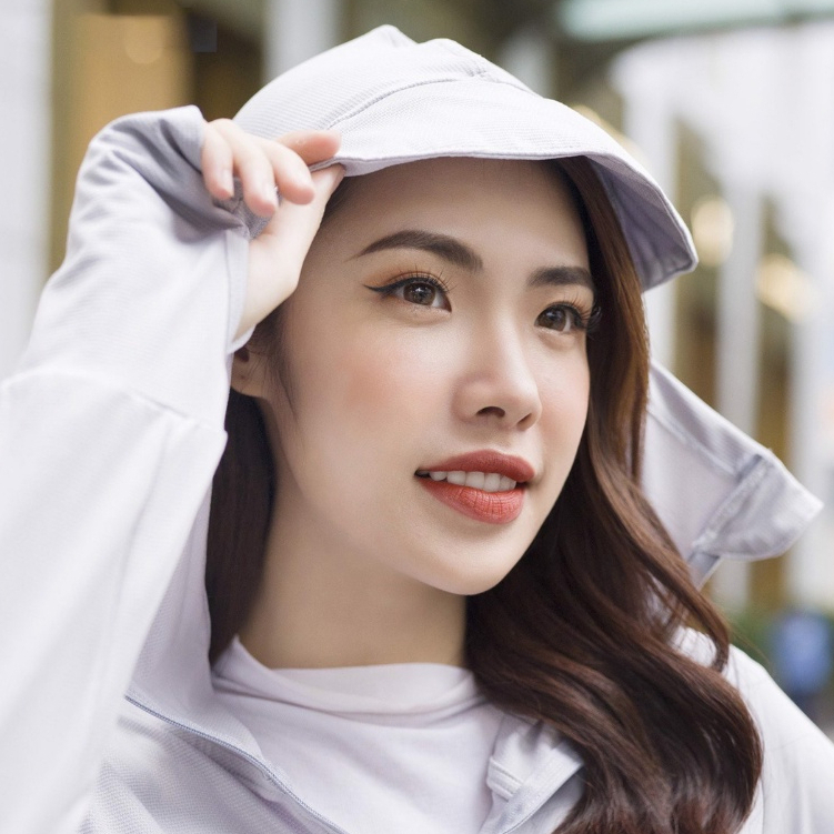 Áo chống nắng nữ 1 lớp, áo khoác chống nắng chất vải  thông hơi kim cương 4 chiều xuất nhật DLV.Fashion | BigBuy360 - bigbuy360.vn