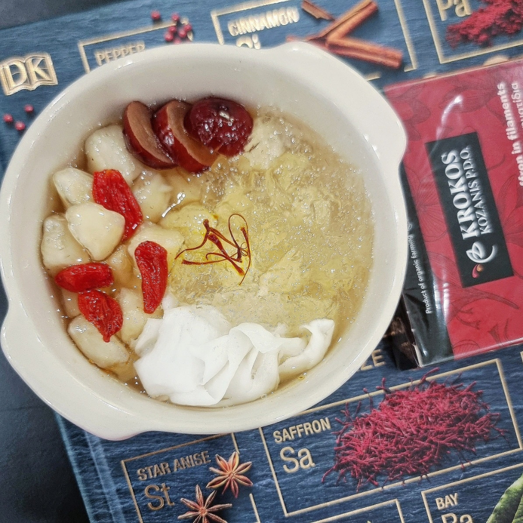 Nhụy Hoa Nghệ Tây Saffron Organic Hy Lạp nhãn hiệu Krokos Kozanis hộp giấy đỏ 1g