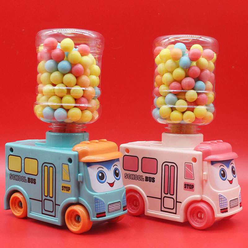 Hộp 8 lọ máy bắn kẹo xê   ô tô bình nước siêu xinh