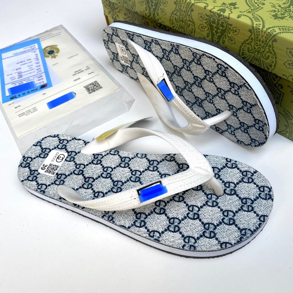 Dép Kẹp Nam Thái Lan Tông Lào Nam Mẫu Gco Vải Xanh Đậm Quai Lào 23