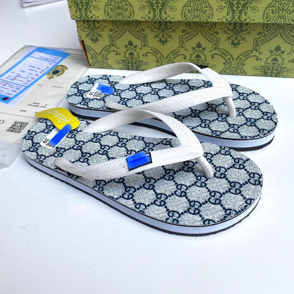 Dép Kẹp Nam Thái Lan Tông Lào Nam Mẫu Gco Vải Xanh Đậm Quai Lào 23