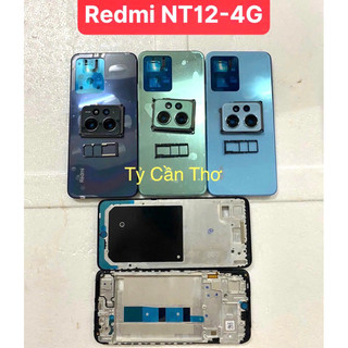 Vỏ sườn Redmi Note 12 - 4g / Note 12s kèm kính camera, có bán nắp lưng rời