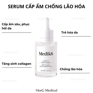 Serum cấp ẩm, chống lão hoá Medik8 Liquid Peptides 30ml