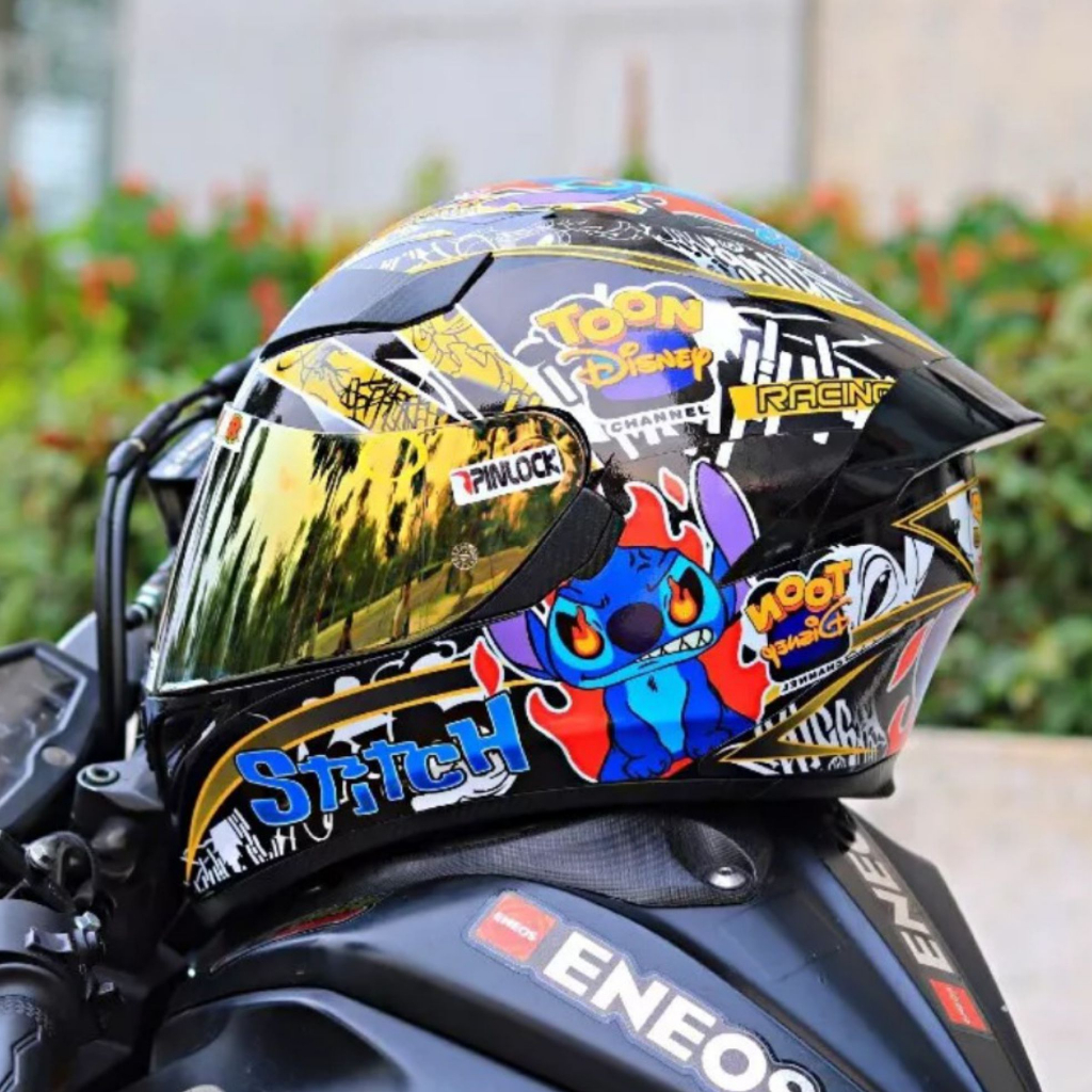 Tem dán mũ bảo hiểm fullface  - áp dụng nhiều màu - 15