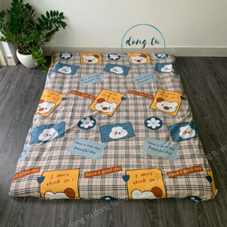 Drap Nệm Topper, Áo Đệm 2 Mặt Có Khoá Kéo Size 1m x 2m, 1m2 x 2m, 1m4 x 2m, 1m6 x 2m, 1m8 x 2m