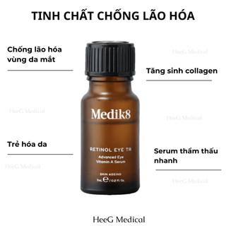 Tinh chất dưỡng mắt chống lão hóa Medik8 Retinol Eye TR 7ml