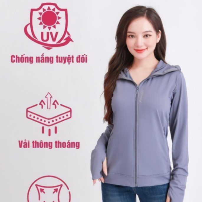 Áo chống nắng nữ, Áo khoác chống nắng nữ dáng ngắn vải hạt cườm làm mát tuyệt đối, chống nắng DLV.store | BigBuy360 - bigbuy360.vn