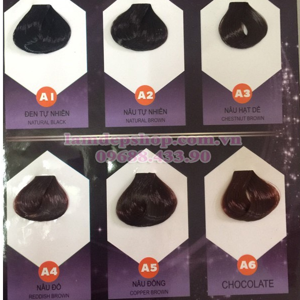 Màu Nhuộm Phủ Bạc AKOMI 60g x2