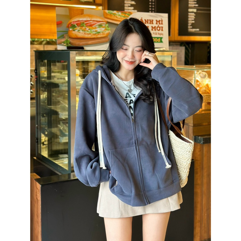 Áo Khoác Nỉ QC - 88646 - Chữ D