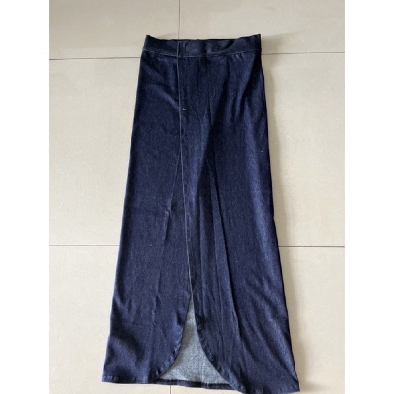 Váy chống nắng vải jean cotton .