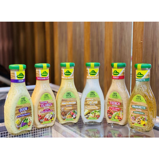 Sốt Trộn Salad KUEHNE Đức American Caesar/Honey & Mustard/French/Vinaigrette/Dijon/Thousand Island 250ml