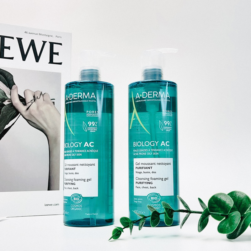 SỮA RỬA MẶT ADERMA GEL MOUSSANT PURIFANT THYS-AC CHUYÊN DÙNG CHO DA MỤN, NHẠY CẢM