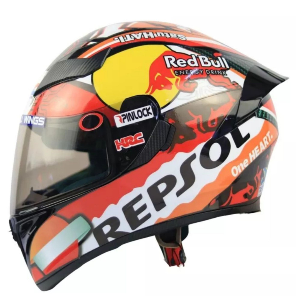 Tem dán mũ bảo hiểm fullface - REPSOL - áp dụng nhiều màu - 21