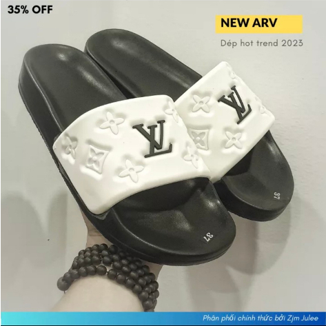 Dép L V sao nam nữ- dép nam nữ unisex 36-43