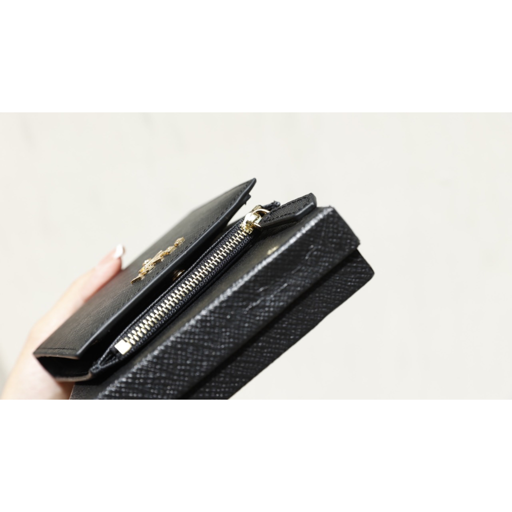 VÍ PRADA MINI CHẤT LIỆU DA XƯỚC