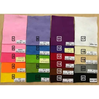 Vải nỉ mềm, felt mềm, vải dạ handmade mầm non khổ 90cm