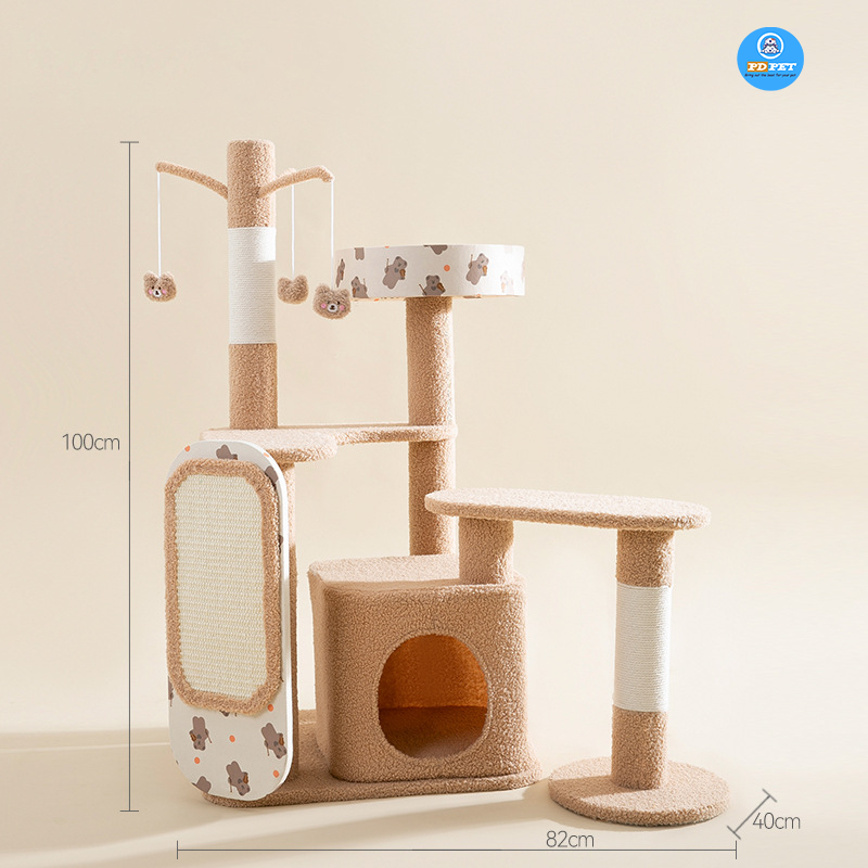 CATTREE - Tổng hợp các mẫu nhà mèo siu cute - Nhà chơi cho mèo, thú cưng mẫu mới cao cấp