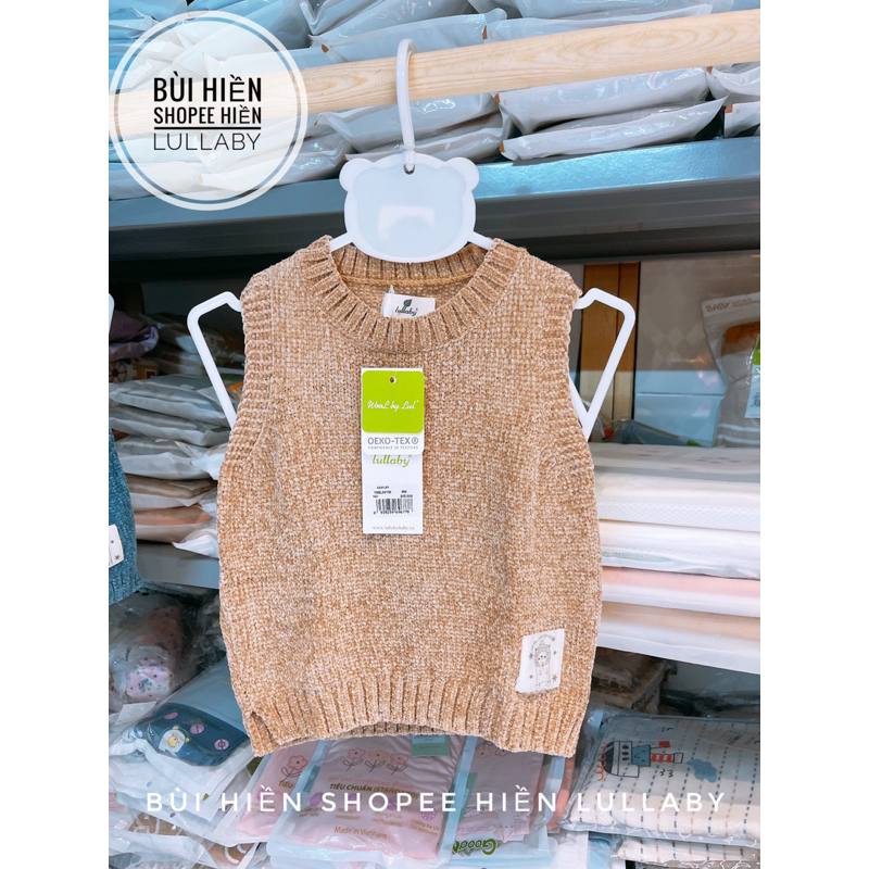 Áo gile len Lullaby bé trai-gái