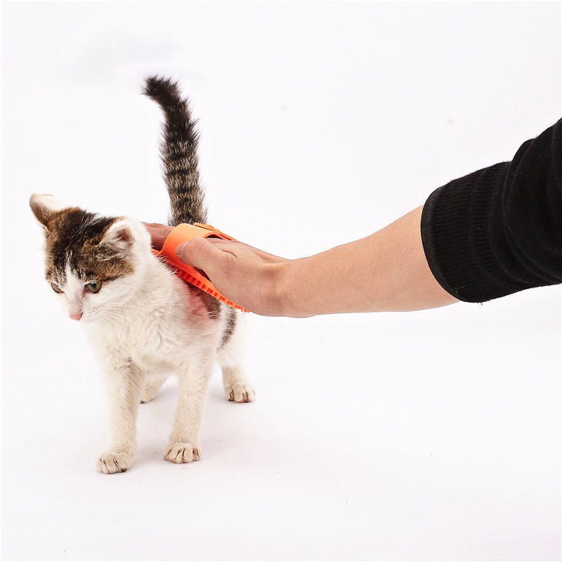 Bàn Chải Tắm Cho Chó Mèo ,Bàn Chải Lông Đeo Tay Cho Thú Cưng