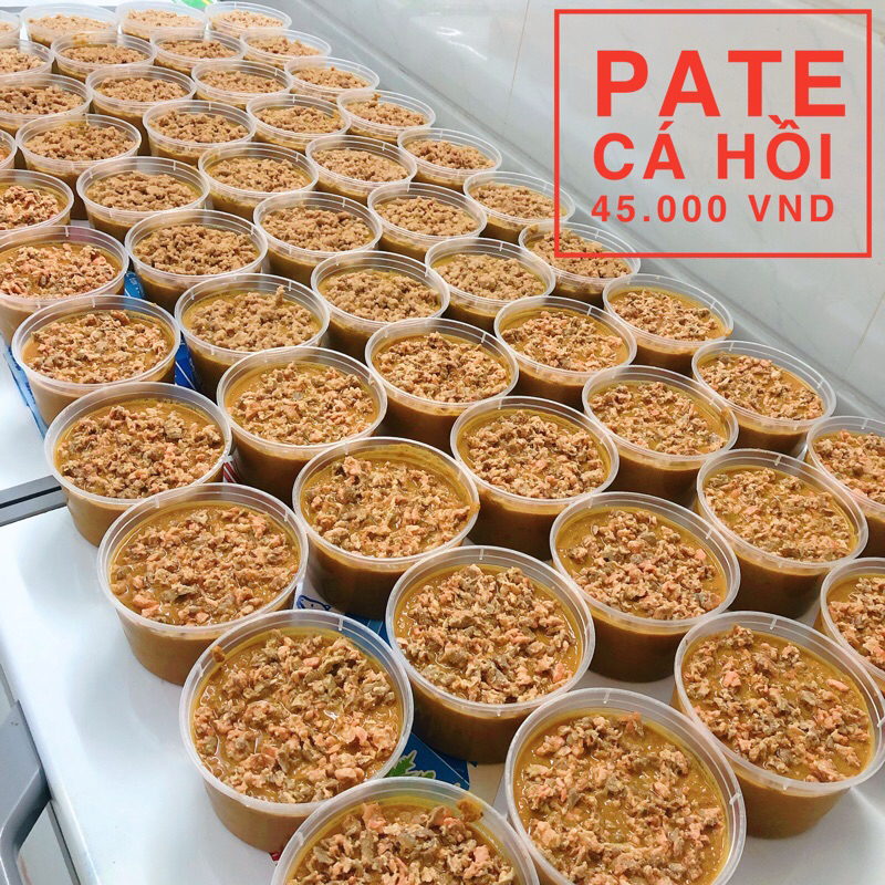 500G PATE CÁ HỒI NHIỀU DINH DƯỠNG GIÚP THÚ CƯNG MƯỢT LÔNG
