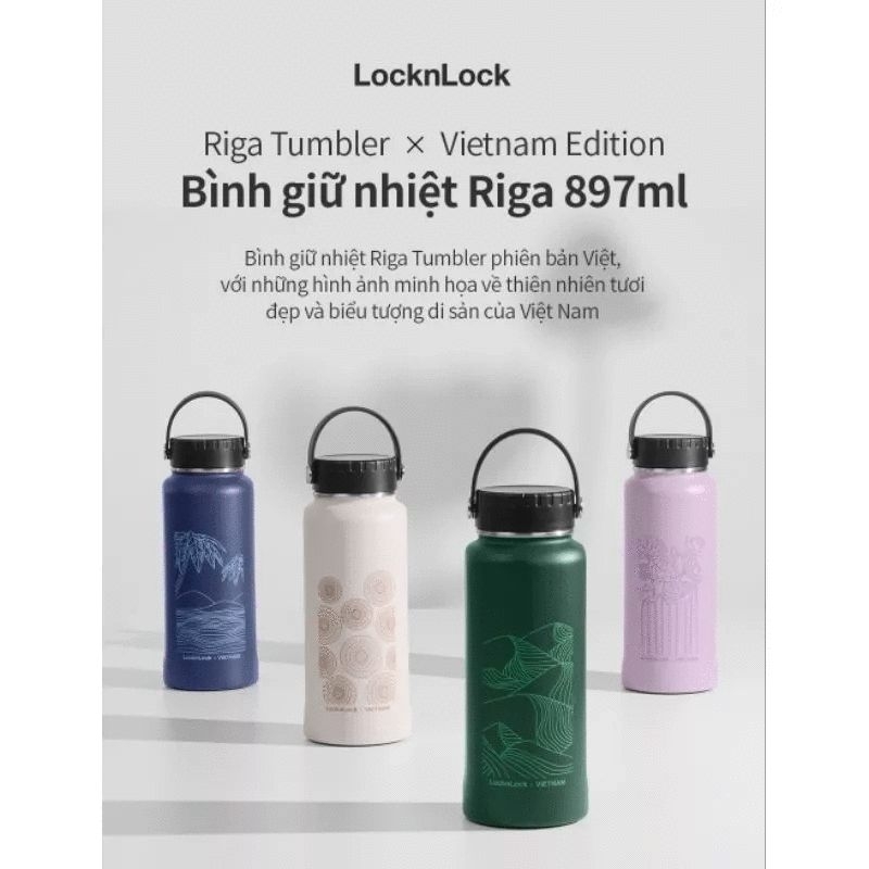 Bình giữ nhiệt Lock&Lock Riga Tumbler 897ml