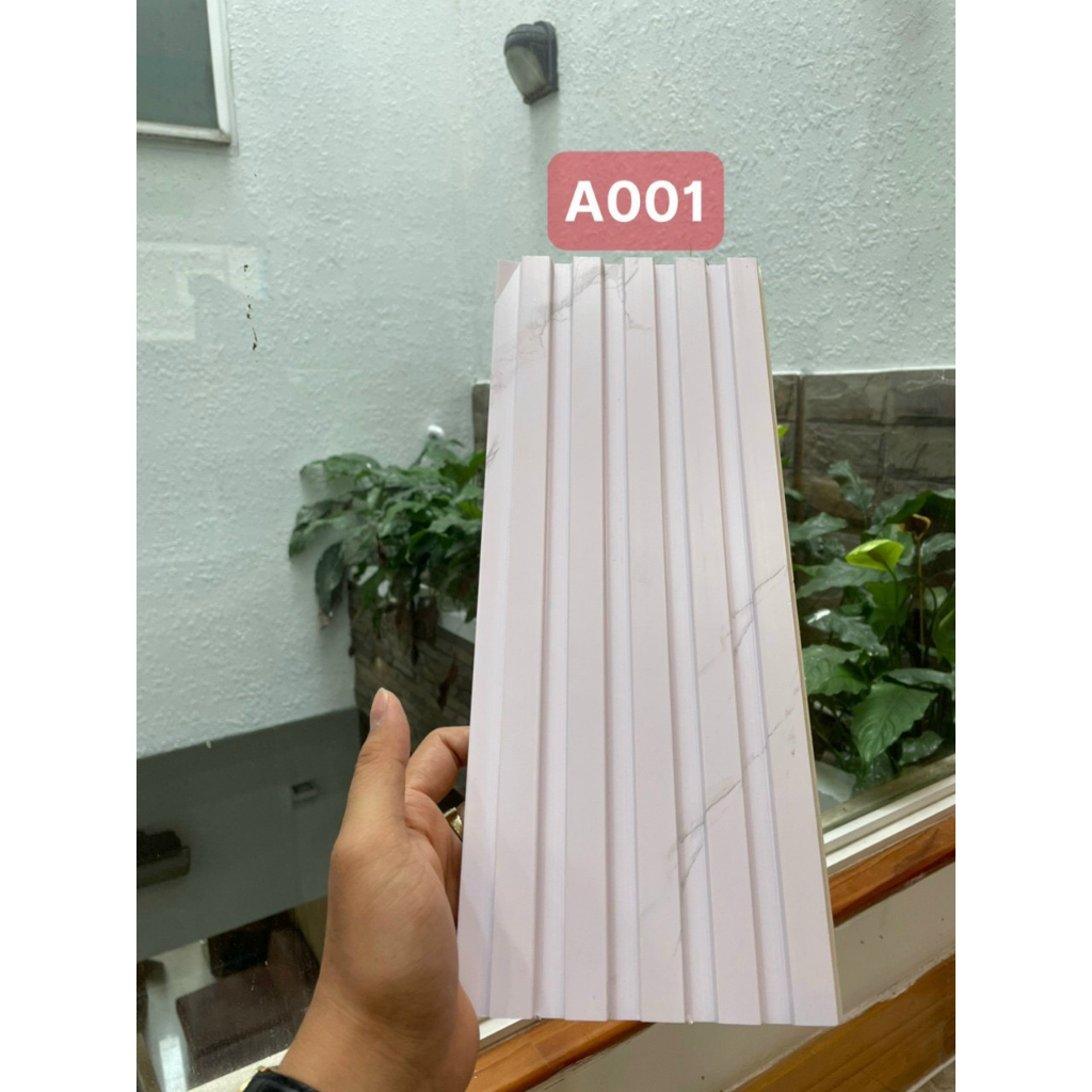 Lam gỗ nhựa 5 sóng thấp, tấm ốp dạng sóng, KT:150 x2900 x 9mm, mẫu mã đa dạng, màu sắc độc đáo, hàng có sẵn giao ngay