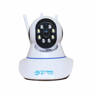 Camera yoosee 3 râu trong nhà ban đêm có màu full hd 1080p