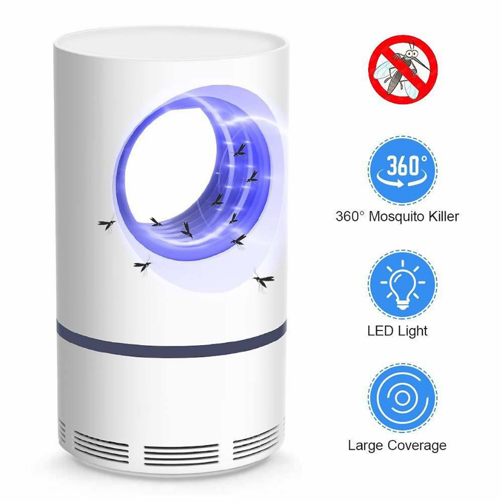 Đèn Bắt Muỗi Và Diệt Côn Trùng Thông Minh Mosquito Killing công nghệ đèn LED - Máy Bắt Muỗi Hiệu Quả 2023