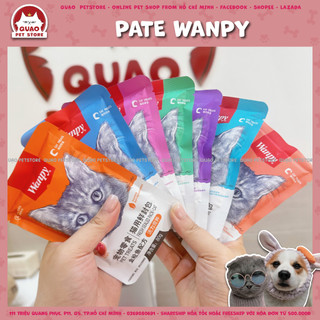 Pate Wanpy cho mèo 80gr, thức ăn ướt wanpy cho mèo đủ vị