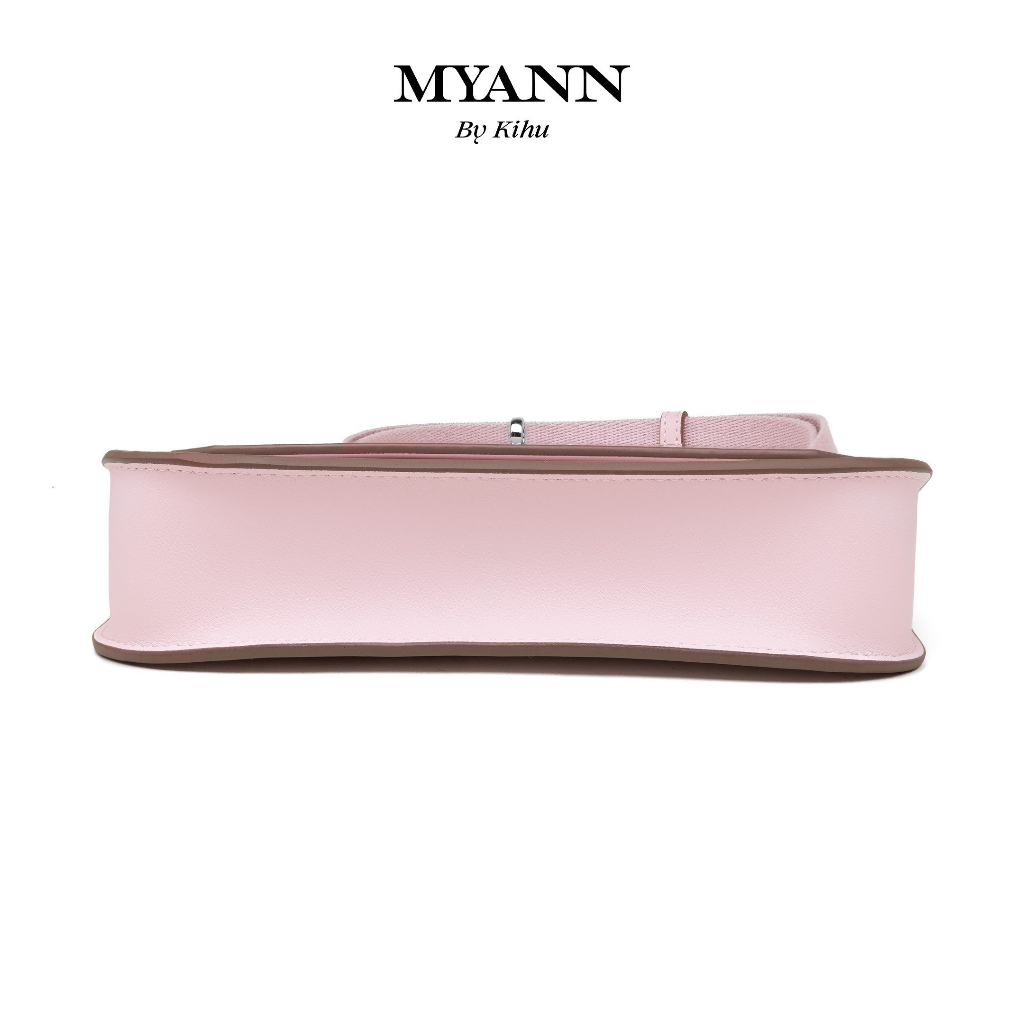Túi Đeo Vai Da Bò Myann Moana khoá xoay phong cách thiết kế basic phù hợp mọi phong cách