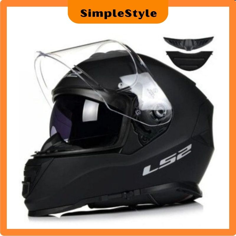 NÓN BẢO HIỂM LS2 FF800 - FULLFACE 2 KÍNH - Tặng kèm Pinlock 750k CHÍNH HÃNG BẢO HÀNH 24 THÁNG