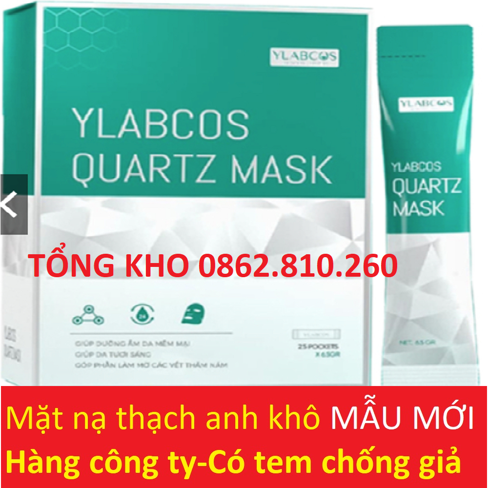 Mặt Nạ Ngủ Thạch Anh Drlacir Khô Crystal Rose ylabcos quartz mask và Tươi Fresh Sleeping Mask 100g/180g Dr Lacir