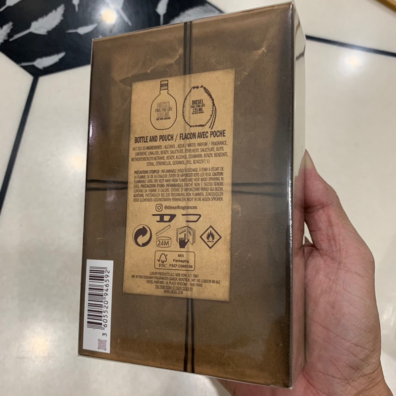 Nước hoa nam Diesel Pour Homme EDT 125ml full seal