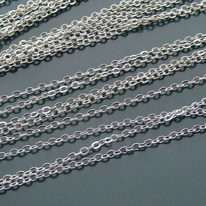 Dây xích 1,5mm, Nguyên liệu làm trang sức cổ trang, Nguyên liệu diy