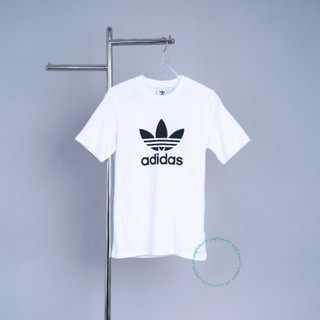 Áo Adidas Original truyền thống trắng đen