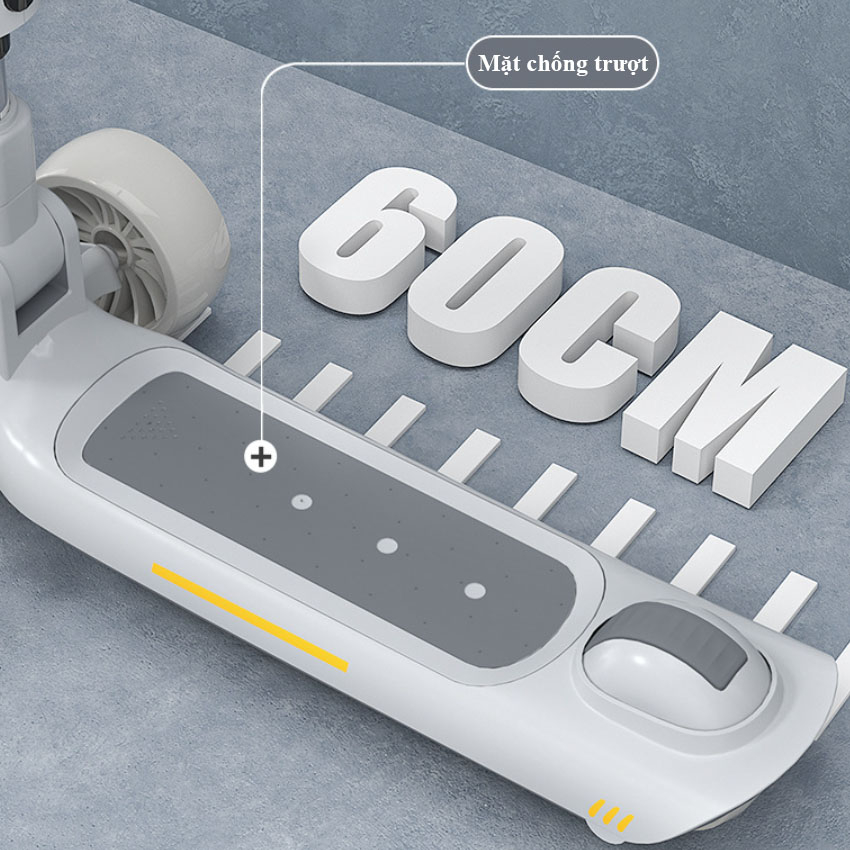 Xe trượt scooter cho bé 2-8 tuổi, xe chòi chân gấp gọn cho bé -NTX22