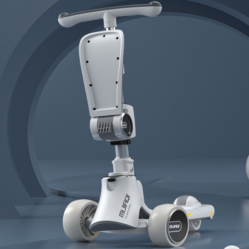 Xe trượt scooter cho bé 2-8 tuổi, xe chòi chân gấp gọn cho bé -NTX22