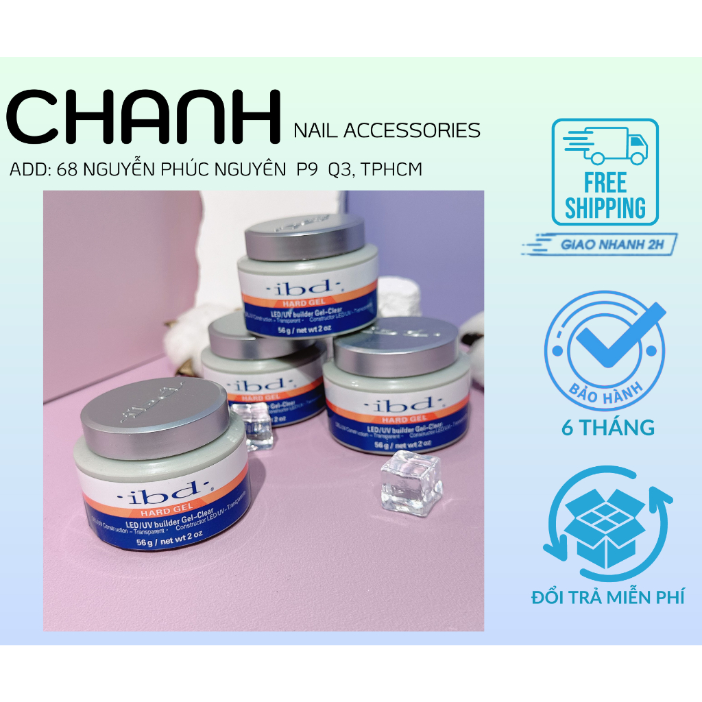 Gel Đắp MÓNG IBD 56g GEL NỐI MÓNG [ HÀNG CHUẨN ]