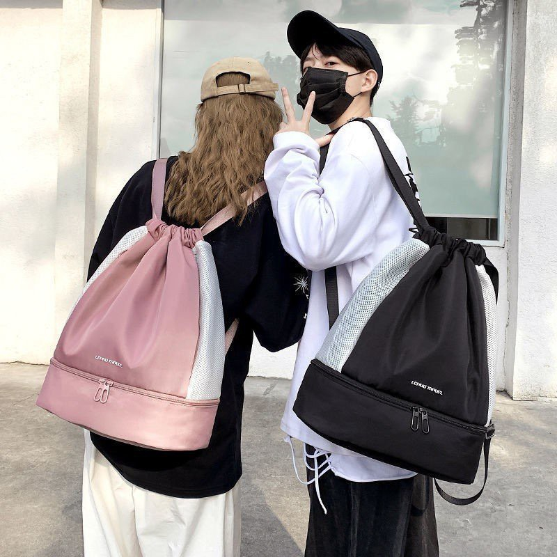 Balo Unisex Thời Trang Đi Học, Du Lịch Có Ngăn Chứa Giày Riêng Phù Hợp Cả Nam Và Nữ