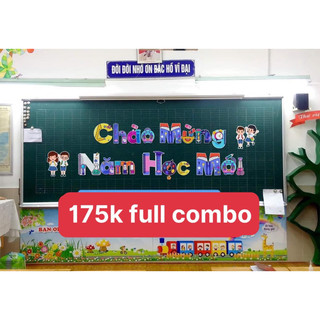 Sét Trang trí bảng đầu năm học
