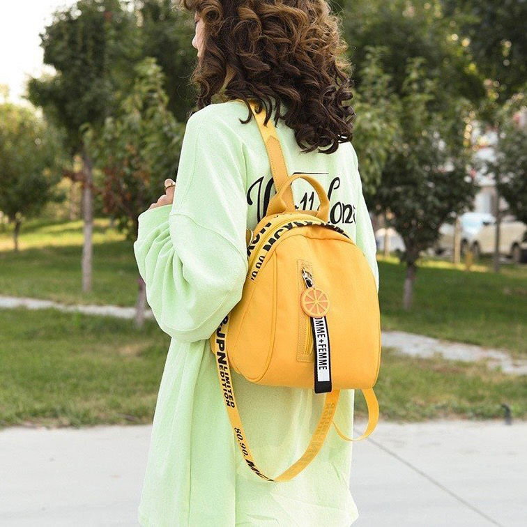 Balo Nữ Thời Trang Hàn Quốc Phong Cách Lát Cam Cute Dễ Phối Đồ