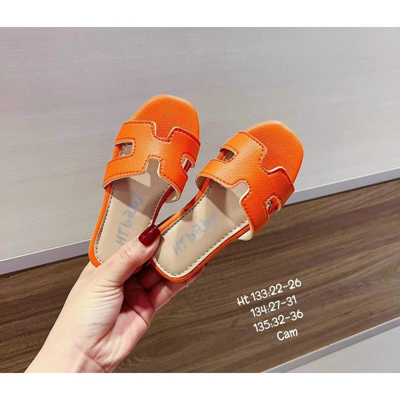 Dép Lê Quai Ngang Chữ H Cho Bé