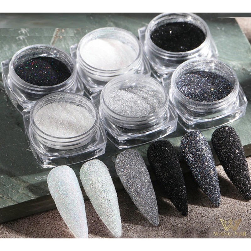 Hủ kim tuyến mịn rắc trang trí móng N.P Nails