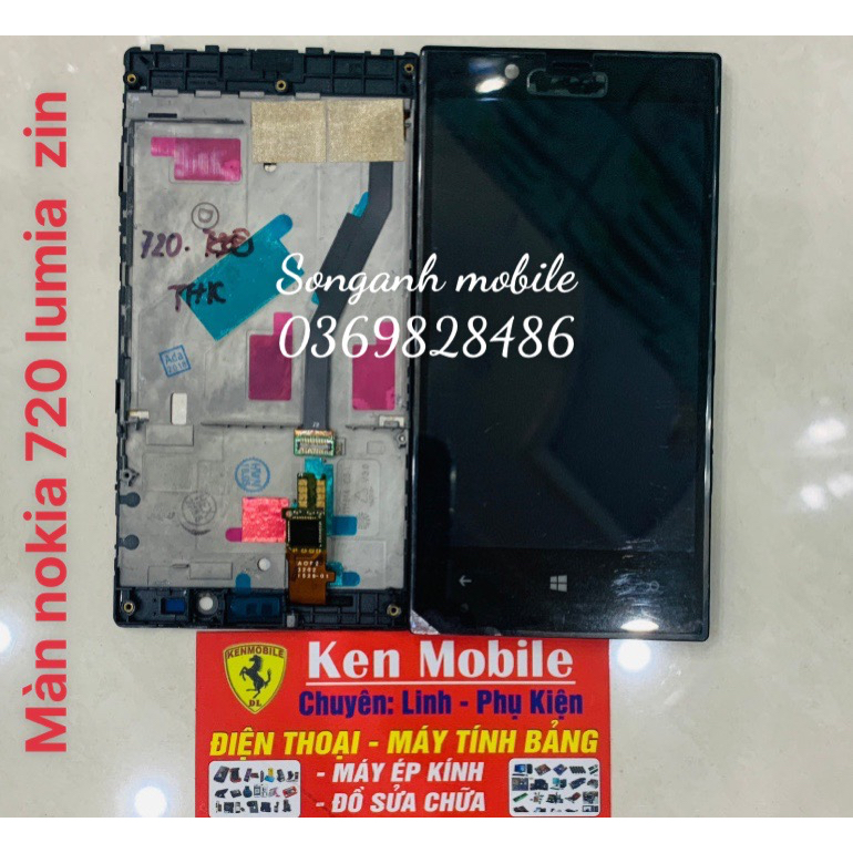￼Màn Hình Nguyên Bộ Nokia Lumia 720, Loại ZIN