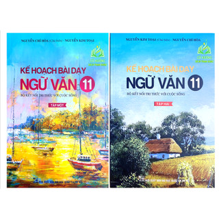 Sách - combo kế hoạch bài dạy ngữ văn 11 tập 1 + 2