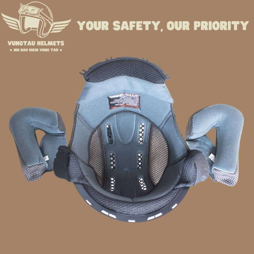 Đệm lót thay thế cho mũ bảo hiểm đa năng ZEUS 613B - Chính hãng ZEUS