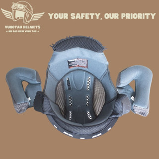 Lót mũ bảo hiểm 3/4 zeus 613b - vungtau helmets - mũ bảo hiểm chính hãng vũng tàu
